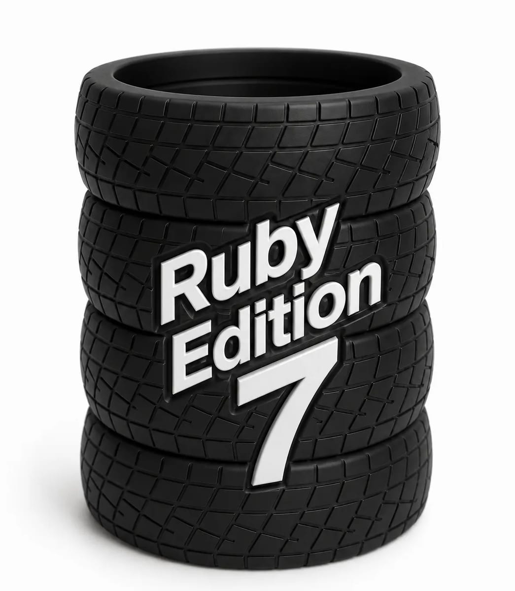 3D Logo Tire Stack Desk Pencil Cup Beverage Can Cooler