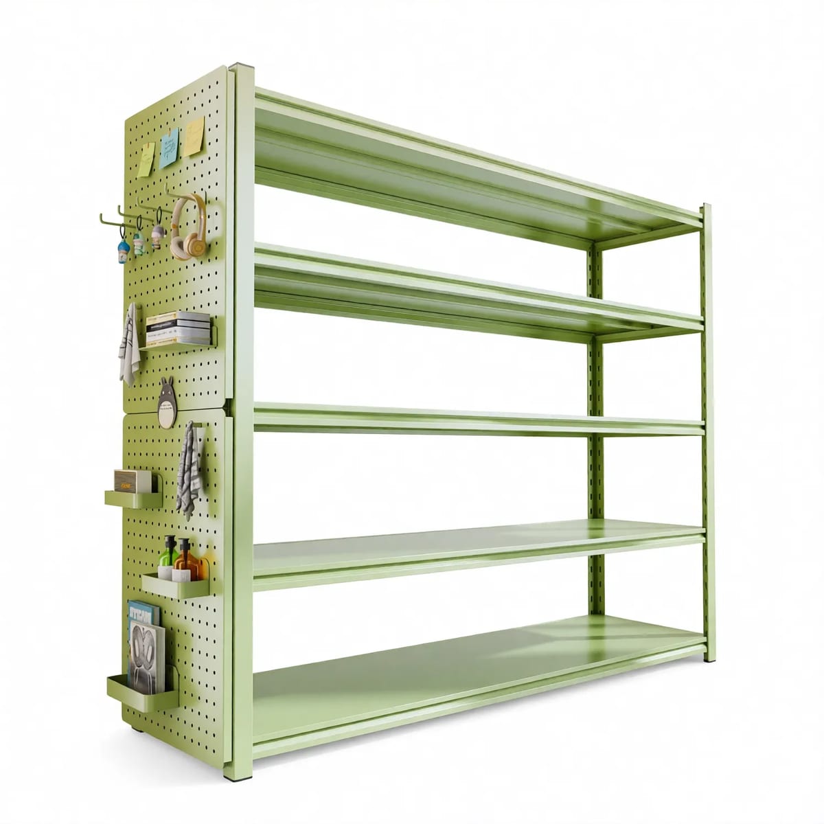 Adjustable Metal Storage Rack Multi-Tier Boltless Shelf