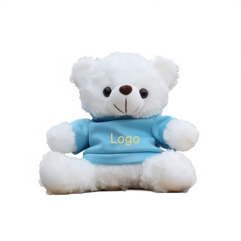 Adorable 8" Stuffed Animal Plush Teddy Bear w/ Sweatshirt