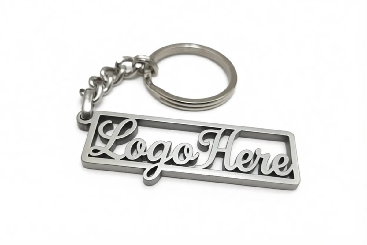Bespoke Cutout Lettering Stainless Steel Metal Key Holder