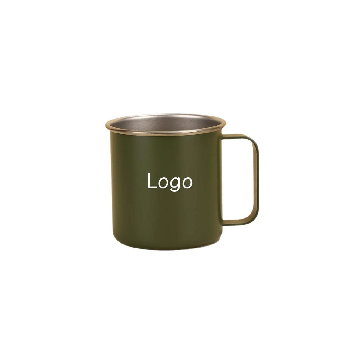 Classic 12 oz Stainless Steel Outdoor Adventure Camp Mug — image 1 of 7