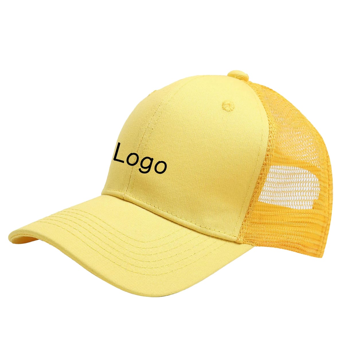 Classic Mesh Back Trucker Hat with Pre Curved Visor