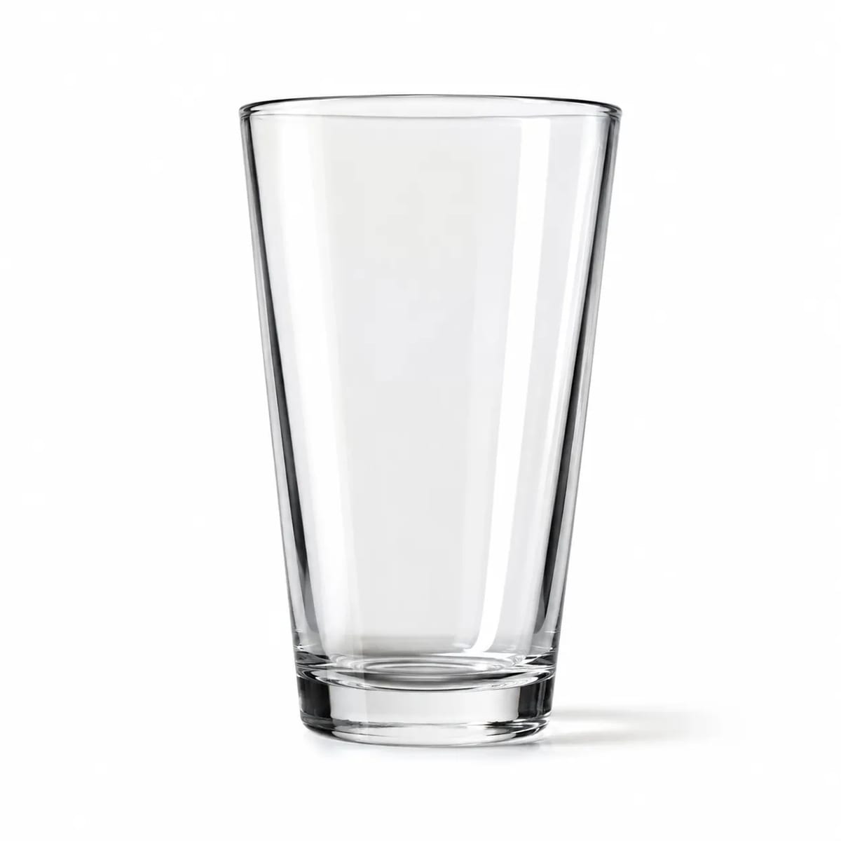 Clear Glass Pint Tumbler 16oz Craft Beer Beverage Drink Cup