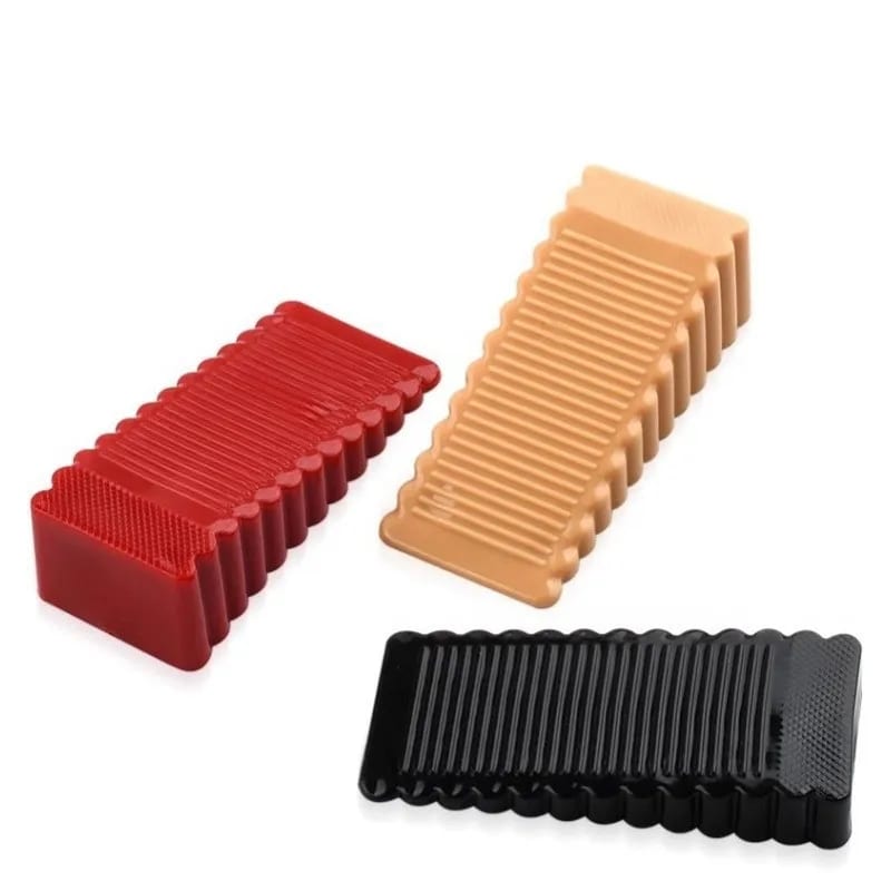 Flexible Heavy Duty TPR Rubber Floor Door Stopper Wedge