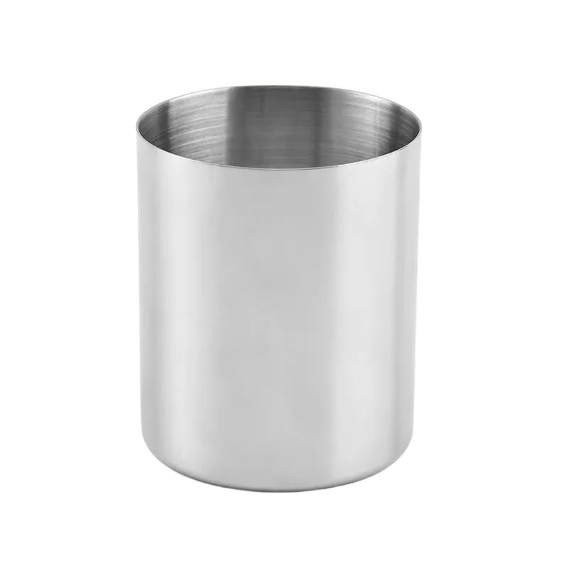 Modern Stainless Steel Cylinder Desk Pen Pencil Holder Cup