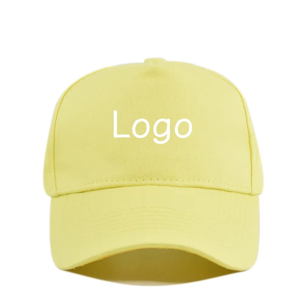 Structured 5 Panel High Profile Cotton Twill Baseball Cap